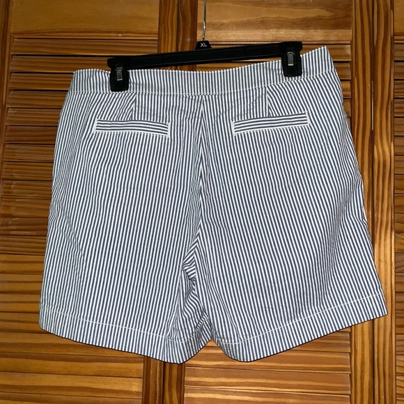 Brooks Brothers Blue and White Striped Shorts Size 6 - Picture 2 of 13